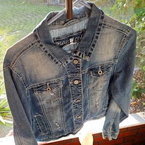 Maurices Blue Jean Jacket Classic Style
